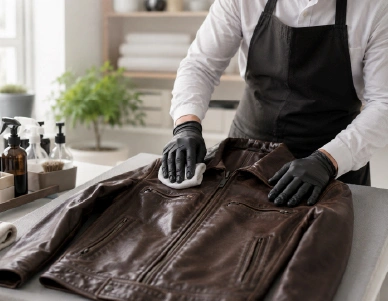 leather jacket